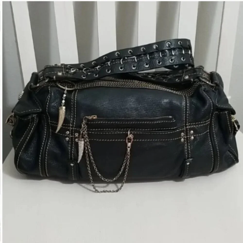 Laundry by Shelli Segal LEATHER SATCHEL